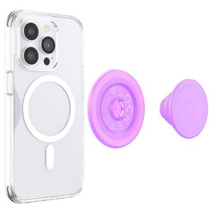 PopSockets PopGrip MagSafe Round - Opalescent Pink