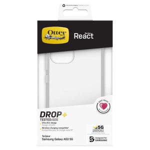 OtterBox React Backcover Samsung Galaxy A53 - Transparant