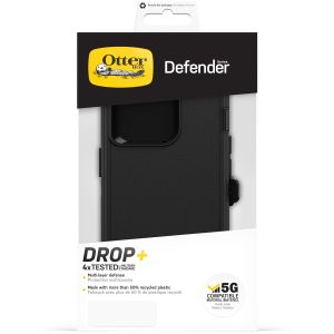 OtterBox Defender Rugged Backcover iPhone 14 Pro - Zwart