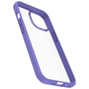 OtterBox React Backcover iPhone 14 - Transparant / Paars