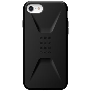 UAG Civilian Backcover iPhone SE (2022 / 2020) / 8 / 7 / 6(s) - Black