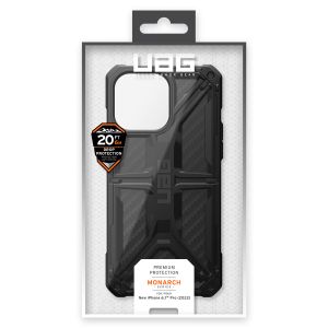 UAG Monarch Backcover iPhone 14 Pro Max - Carbon Fiber