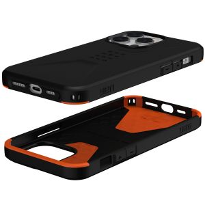 UAG Civilian Backcover MagSafe iPhone 14 Pro Max - Zwart