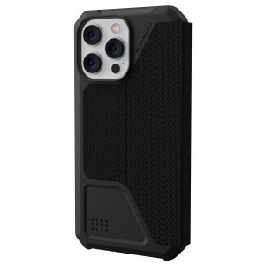 UAG Metropolis Bookcase iPhone 14 Pro Max - Kevlar Black