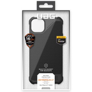 UAG Metropolis LT MagSafe Backcover iPhone 14 Plus - Kevlar Black