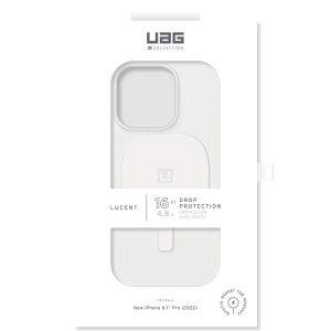 UAG Lucent 2.0 Backcover MagSafe iPhone 14 Pro - Marshmallow