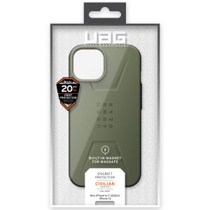 UAG Civilian Backcover MagSafe iPhone 14 - Olive