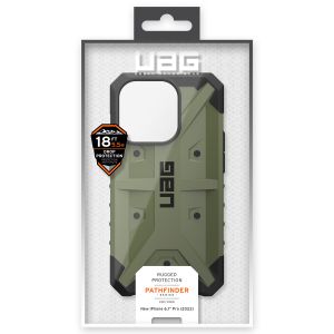 UAG Pathfinder Backcover iPhone 14 Pro - Olive