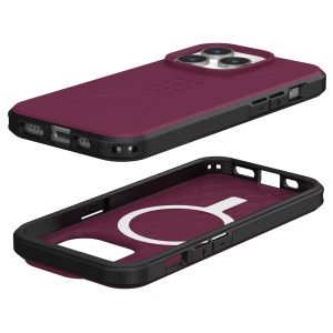 UAG Civilian Backcover MagSafe iPhone 15 Pro - Bordeaux