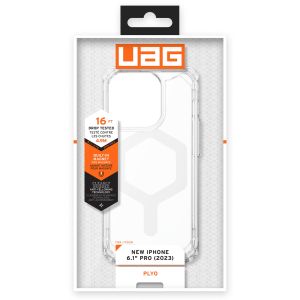 UAG Plyo Backcover Magsafe iPhone 15 Pro - Ice / Wit