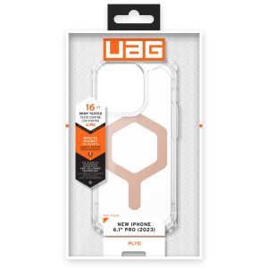 UAG Plyo Backcover Magsafe iPhone 15 Pro - Ice / Rosé Goud