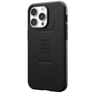 UAG Civilian Backcover MagSafe iPhone 15 Pro Max - Zwart