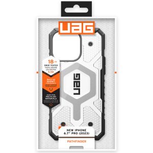 UAG Pathfinder Backcover MagSafe iPhone 15 Pro Max - Ice