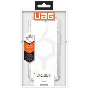 UAG Plyo Backcover Magsafe iPhone 15 Pro Max - Ice / Wit