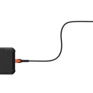 UAG Kevlar® Core USB-C naar USB-C oplaadkabel - 1,5 meter - Zwart / Oranje
