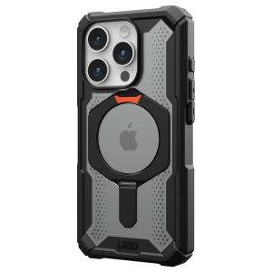 UAG Plasma XTE Backcover MagSafe iPhone 15 Pro - Zwart / Oranje