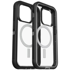 OtterBox Defender Rugged Backcover met MagSafe iPhone 14 Pro - Transparant / Zwart