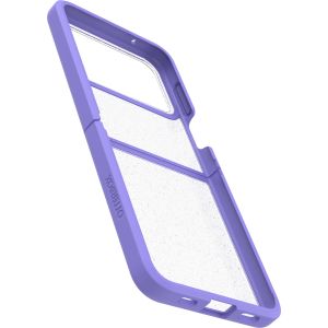 OtterBox Thin Flex Backcover Samsung Galaxy Flip 4 - Transparant/Paars