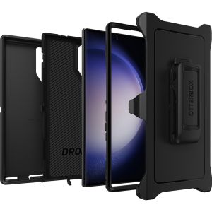 OtterBox Defender Rugged Backcover Samsung Galaxy S23 Ultra - Zwart
