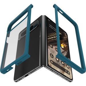 OtterBox Thin Flex Backcover Google Pixel Fold - Transparant/Blauw