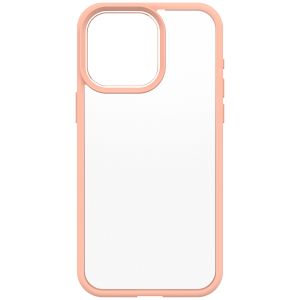 OtterBox React Backcover iPhone 15 Pro Max - Transparant / Peach