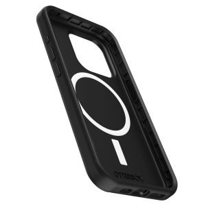 OtterBox Symmetry Backcover MagSafe iPhone 15 Pro - Zwart