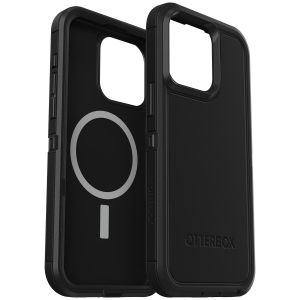 OtterBox Defender Rugged Backcover met MagSafe iPhone 15 Pro Max - Zwart