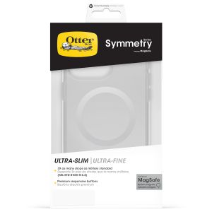 OtterBox Symmetry Backcover MagSafe iPhone 15 Pro Max - Transparant