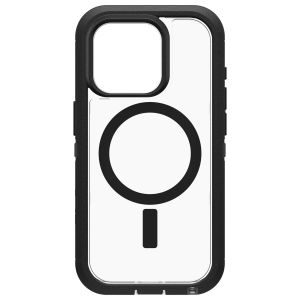 OtterBox Defender Rugged Backcover met MagSafe iPhone 15 Pro - Transparant / Zwart