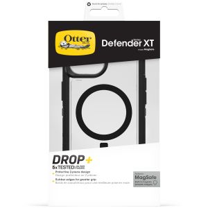 OtterBox Defender Rugged Backcover met MagSafe iPhone 15 - Transparant / Zwart