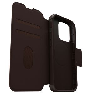 OtterBox Strada Bookcase MagSafe iPhone 15 Pro - Bruin
