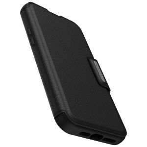 OtterBox Strada Bookcase MagSafe iPhone 15 Pro Max - Zwart