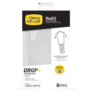 OtterBox React Necklace Backcover Samsung Galaxy A35 - Clear