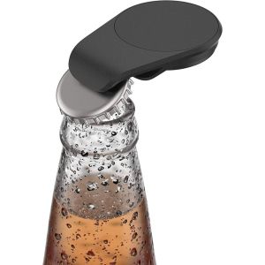 PopSockets PopGrip flessenopener - Zwart