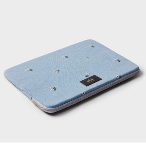 Wouf Laptop hoes 13-14 inch - Laptopsleeve - Denim Ines