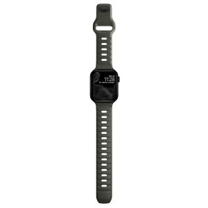 Nomad Sport band FKM Apple Watch Series 1-9 / SE - 38/41/41 mm - Ash Green