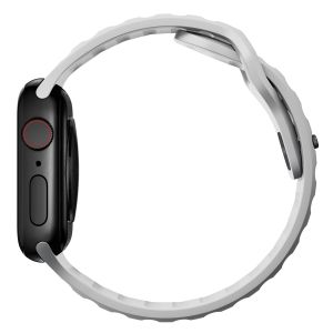Nomad Sport band FKM Apple Watch Series 1-9 / SE / Ultra (2) - 42/44/45/49 mm - Lunar Gray