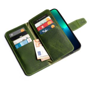 Wachikopa Multi Wallet Bookcase iPhone 13 Pro - Forest Green