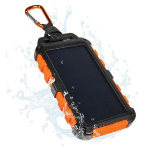 Xtorm Xtreme Series - Solar Charger Powerbank 10.000 mAh - Zwart / Oranje