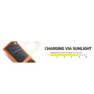Xtorm Solar SuperCharger - Powerbank met dubbel zonnepaneel - 20 Watt - 10.000 mAh