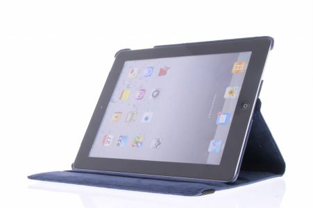 360° Draaibare Bookcase iPad 4 (2012) 9.7 inch / 3 (2012) 9.7 inch / 2 (2011) 9.7 inch