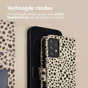 iMoshion Design Bookcase Samsung Galaxy A33 - Black And White Dots