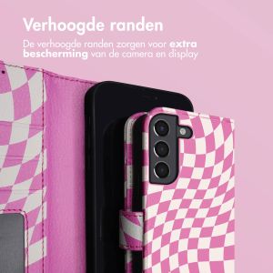 iMoshion Design Bookcase Samsung Galaxy S21 FE - Retro Pink