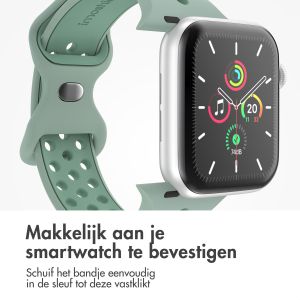 iMoshion Sport⁺ bandje Apple Watch Series 1-9 / SE - 38/40/41 mm - Maat S/M - Sage