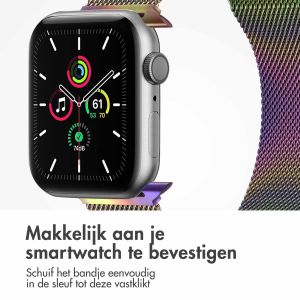 iMoshion Milanees magnetisch bandje Apple Watch Series 1-9 / SE - 38/40/41 mm - Maat M - Galaxy