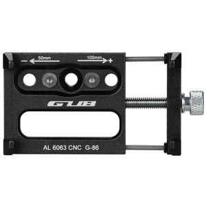 GUB G86 Telefoonhouder fiets - Verstelbaar - Universeel - Aluminium - Zwart