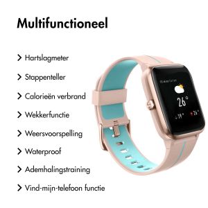 Lintelek Smartwatch ID205G - Roze / Blauw
