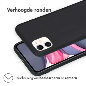 iMoshion Color Backcover iPhone 11 - Zwart