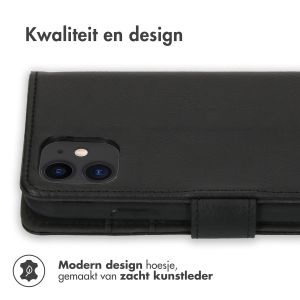 iMoshion Luxe Bookcase iPhone 11 - Zwart