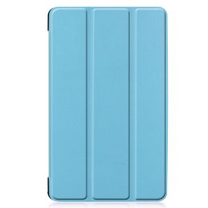 Stand Bookcase Samsung Galaxy Tab A 8.0 (2019) - Lichtblauw